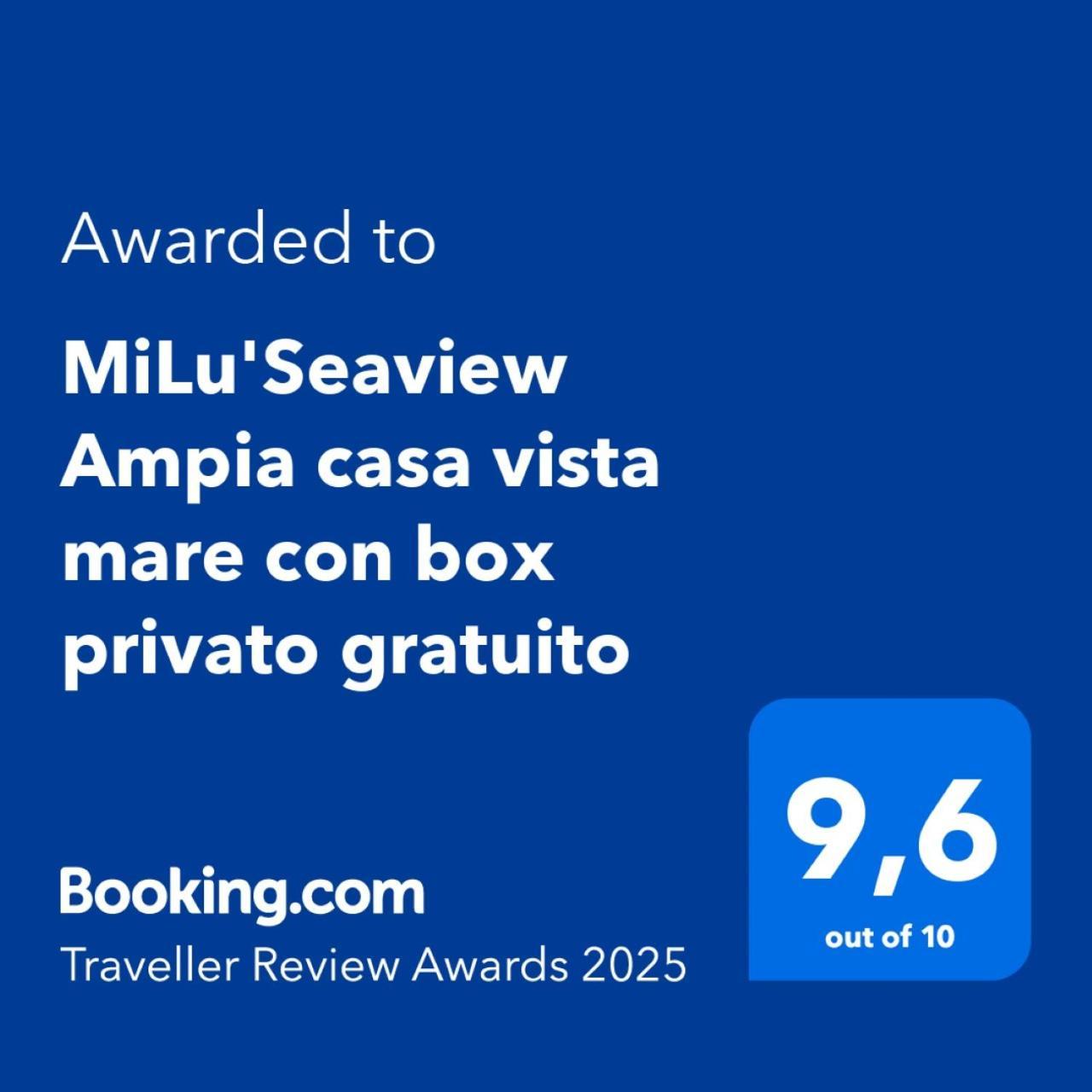 Milu'Seaview Ampia Casa Vista Mare Apartment Giovinazzo Exterior photo